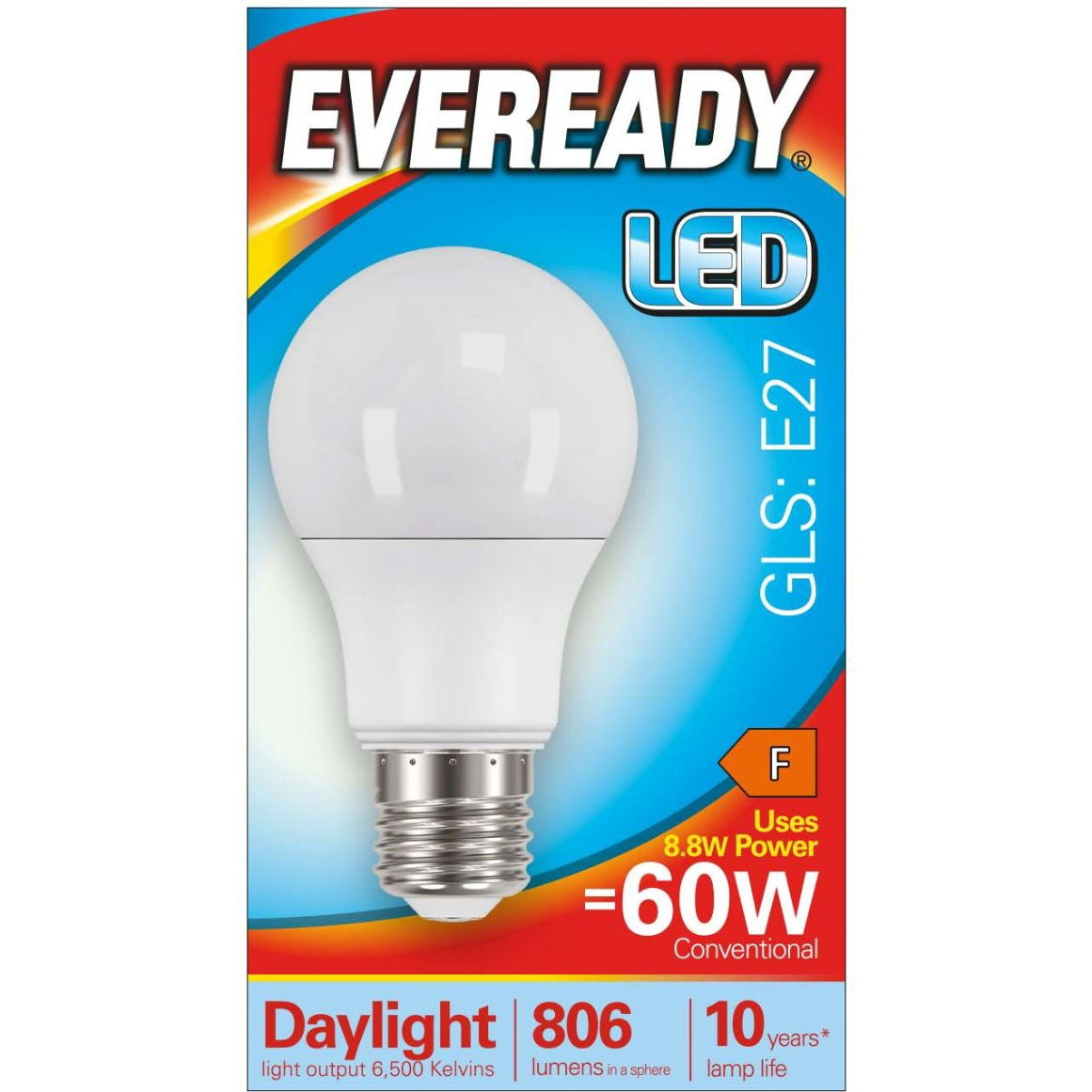 GLS LED Light Bulb E27 ES Edison Screw Day Light