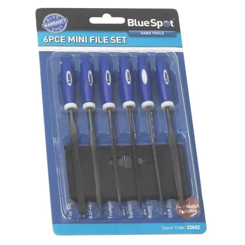 Mini File Set with Pouch 6 Piece
