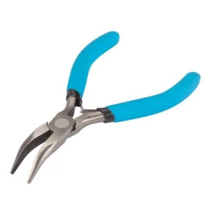 Soft Grip Mini Bent Nose Pliers