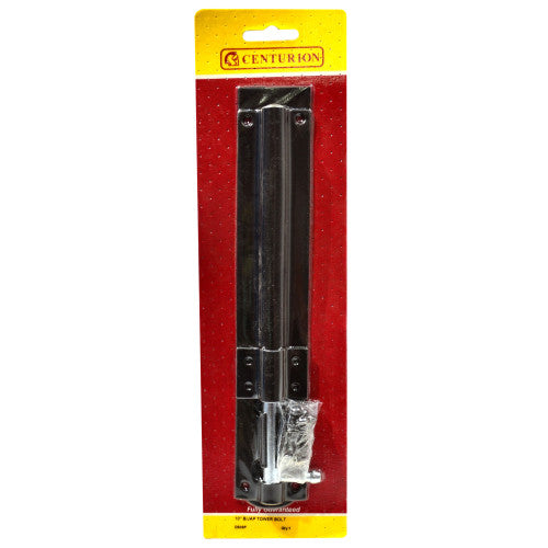 Tower Bolt 250mm 10" Black