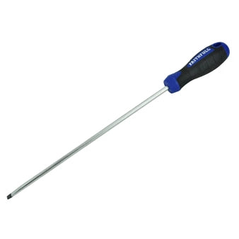 Soft Grip Screwdriver Flared Slotted Tip