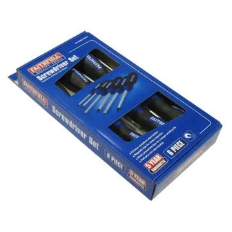 Boxed Soft Grip Screwdriver Set, 6 Piece