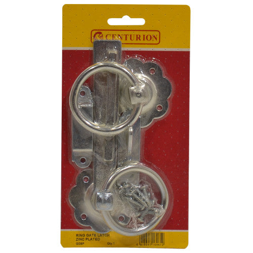 Ring Gate Latch ZP 150mm 6"