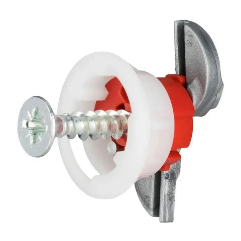 Red Plasterboard Fixings 18mm Pack 4