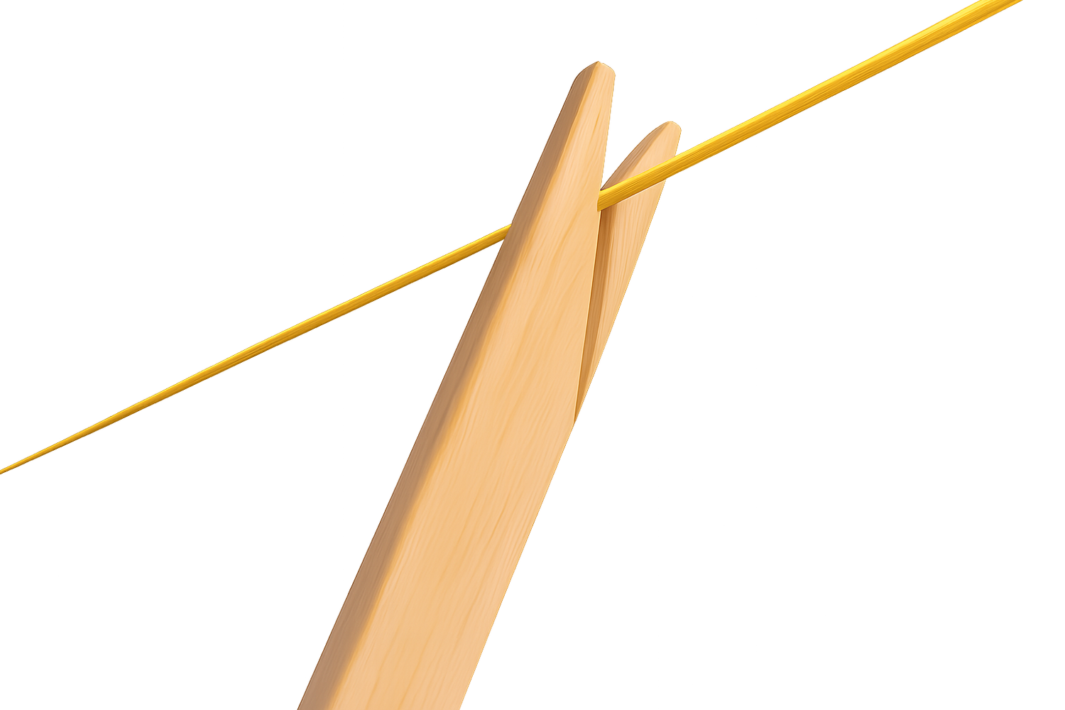 Wooden Clothes Line Prop 2.5m