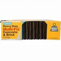 Plasplugs Heavy-Duty Fixings - 20 Pack