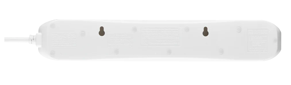 Masterplug 4 Gang Individually Switched Extension Lead 2m - Surge Protected