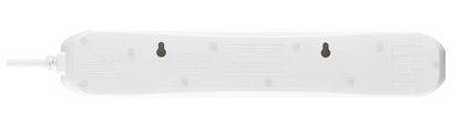 Masterplug 4 Gang Individually Switched Extension Lead 2m - Surge Protected