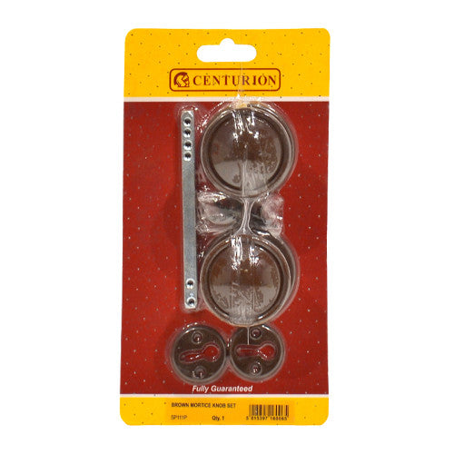 Plastic Rim Mortice Knob Set 45mm Diameter