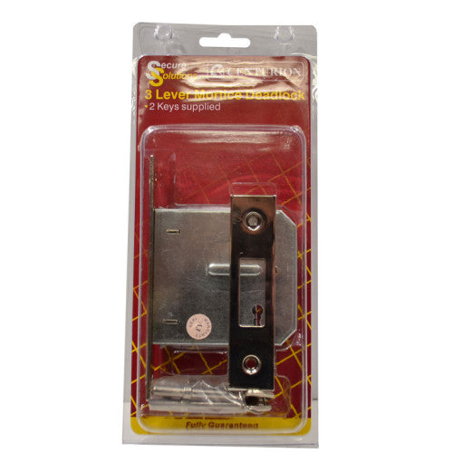 Mortice Deadlock 3 Lever NP 75mm 3" SP310P