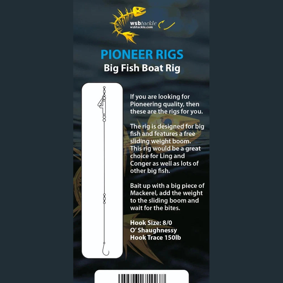 Wsb Pioneer Rigs Big Fish Boat Rig TT400/001
