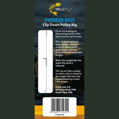 WSB Pioneer Rigs Clip Down Pulley Rig TT400/006