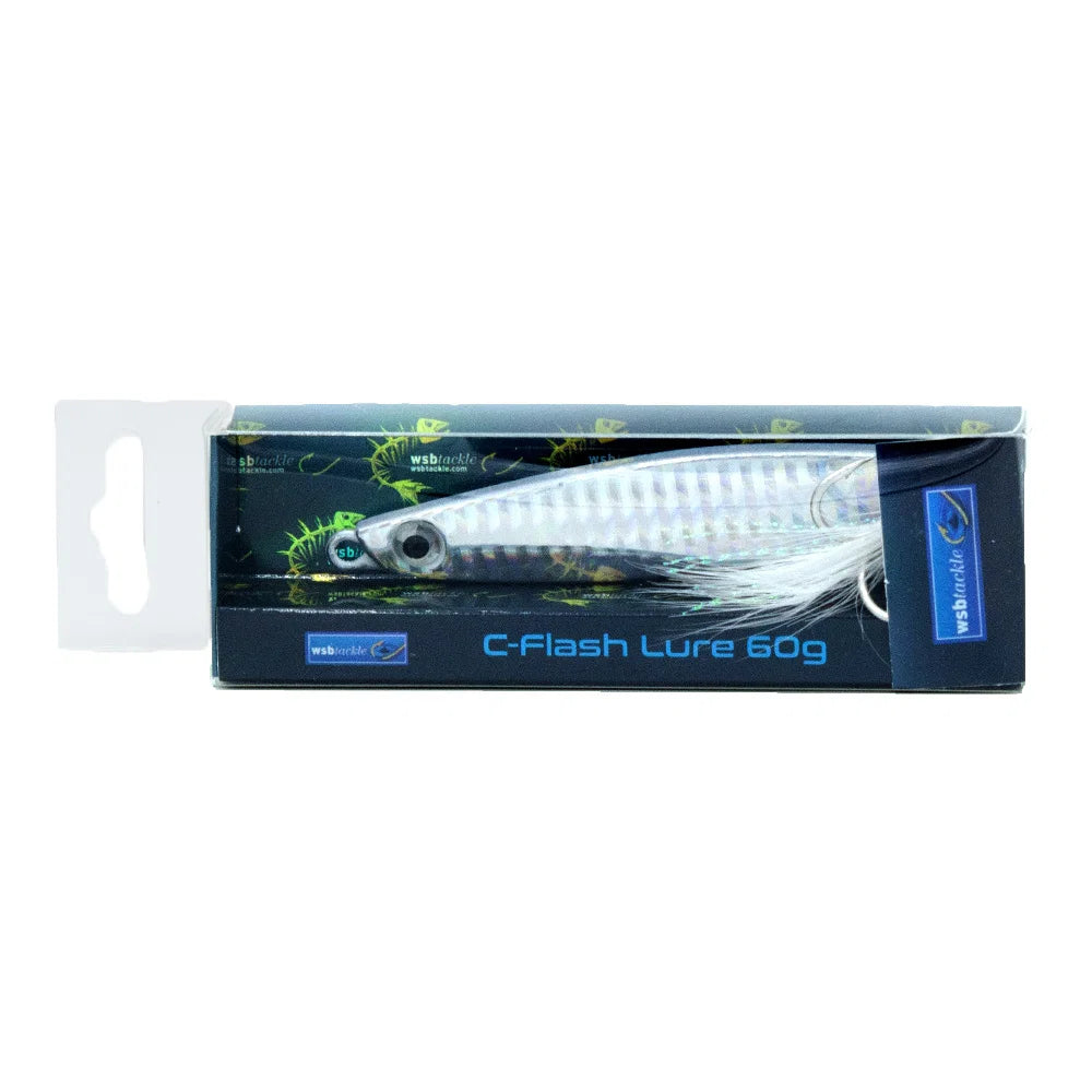 WSB C-Flash Lure Silver Holographic 60g TT459/001