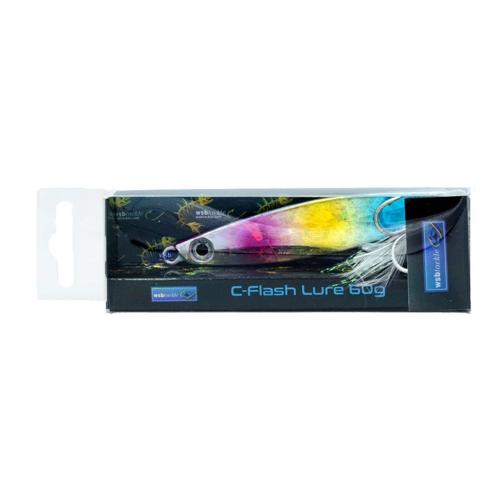 WSB C-Flash Lure Rainbow Holographic 60g TT459/002