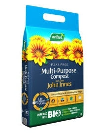 Peat Free Multi-Purpose Compost with John Innes 10L