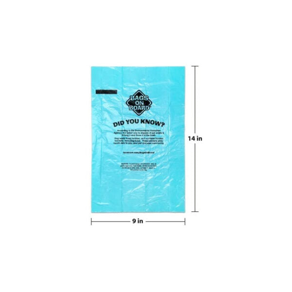Dog Waste Bags Ocean Scent