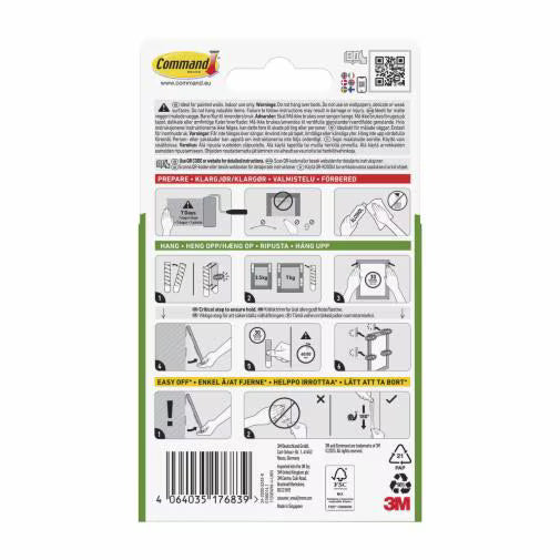 Command Large Picture Strips 7kg 4pk - 17206