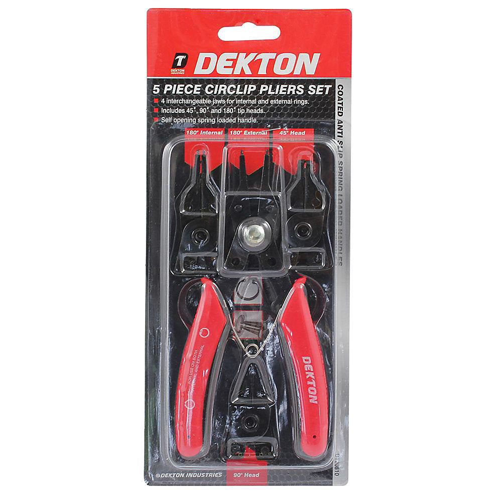 Dekton 5pk Circlip Pliers Set - DT20810