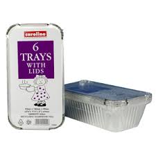 Foil Trays With Lids 23oz