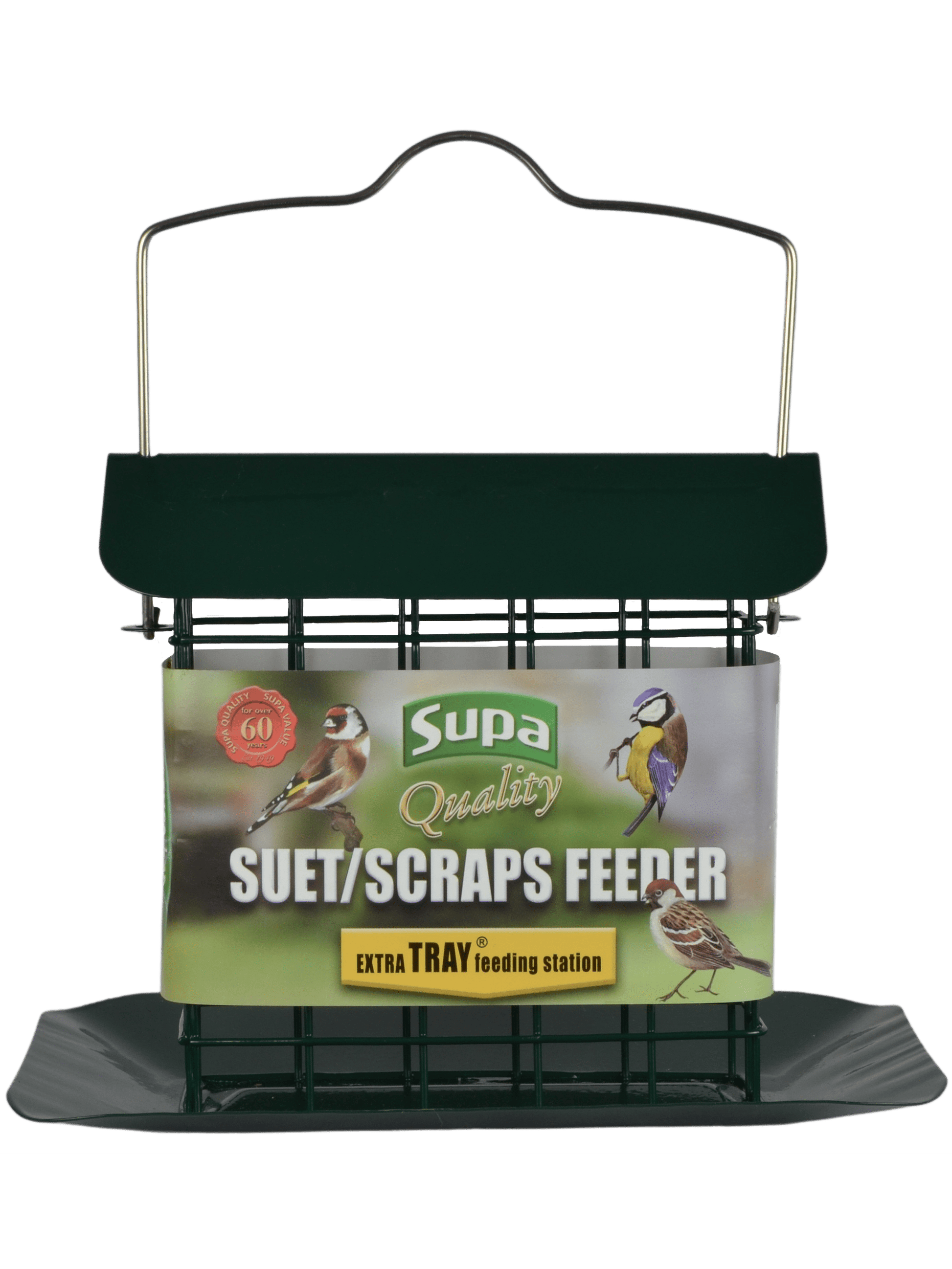 Supa Suet Block / Scraps Feeder with Tray