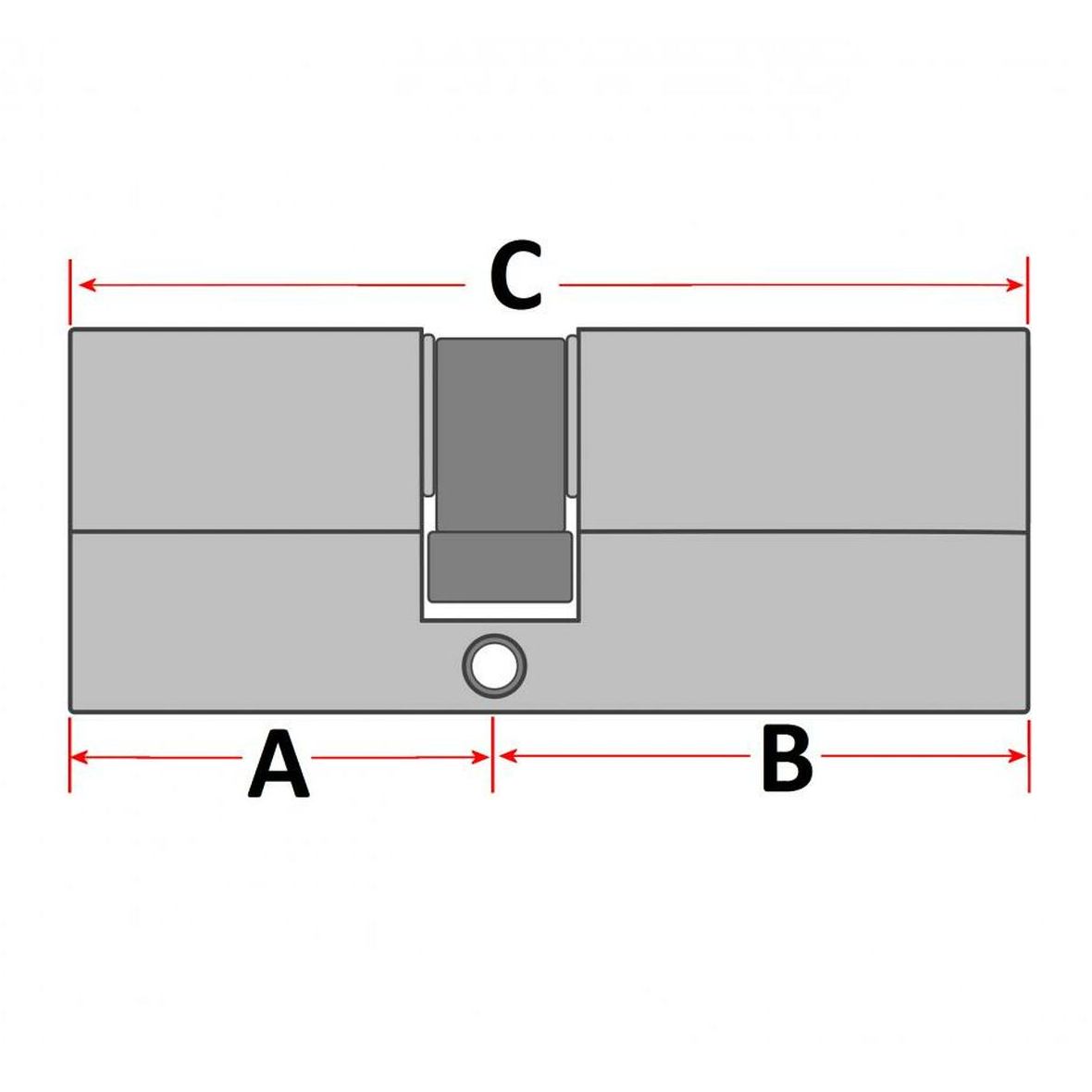 Anti-Snap & Bump Euro Profile Cylinders Nickel Plated