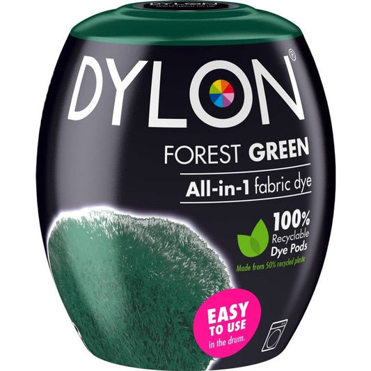 Dylon All In 1 Fabric Machine Dye Pod Forest Green