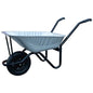 EvoTool 85L Silver Pan Wheelbarrow Pneumatic Tyre