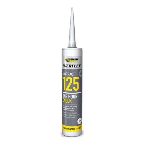 EVERBUILD® EVERFLEX® 125 One Hour Caulk 300ml