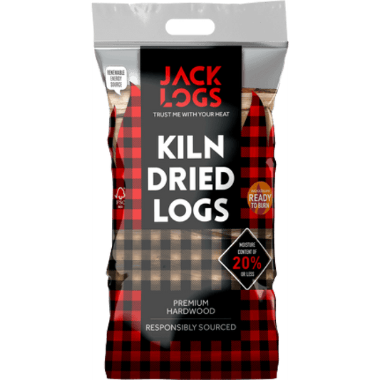 Jack Logs Kiln Dried Birch Hardwood Logs