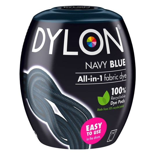 Dylon All In 1 Fabric Machine Dye Pod Navy Blue