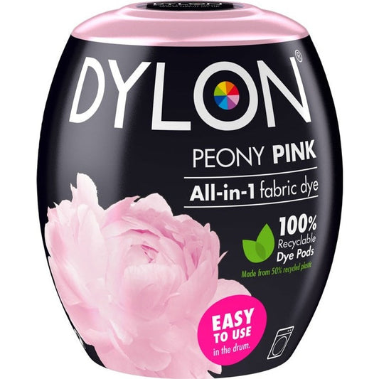 Dylon All In 1 Fabric Machine Dye Pod Peony Pink