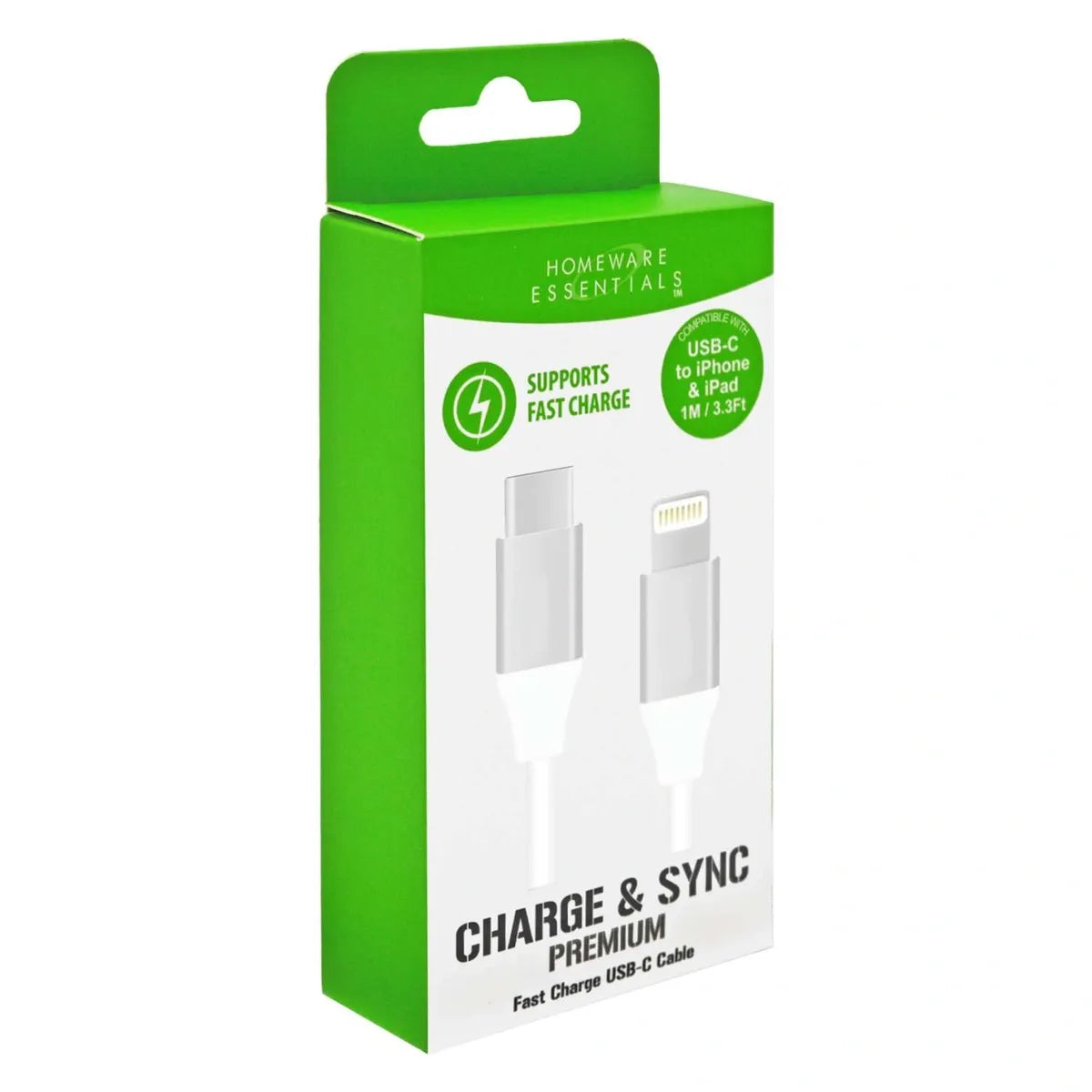 Premium iPhone Lightning To USB-C Cable 1 Metre