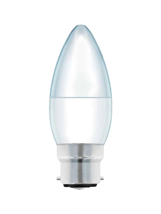 LED Lightbulb Candle Warm White BC B22 Bayonet Cap