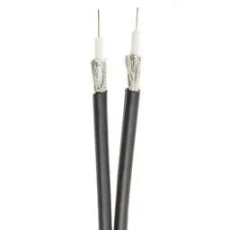 Shotgun Satellite Cable Sky Black - Per Metre