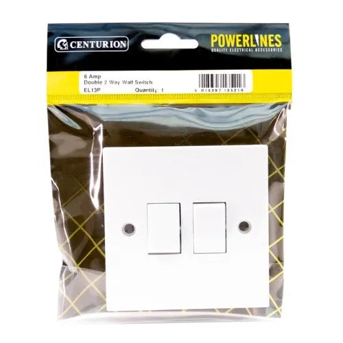 10 Amp Double 2 Way Wall Switch - EL13P