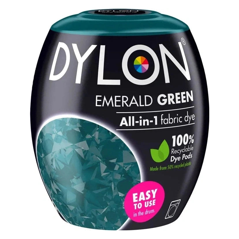 Dylon All In 1 Fabric Machine Dye Pod Emerald Green