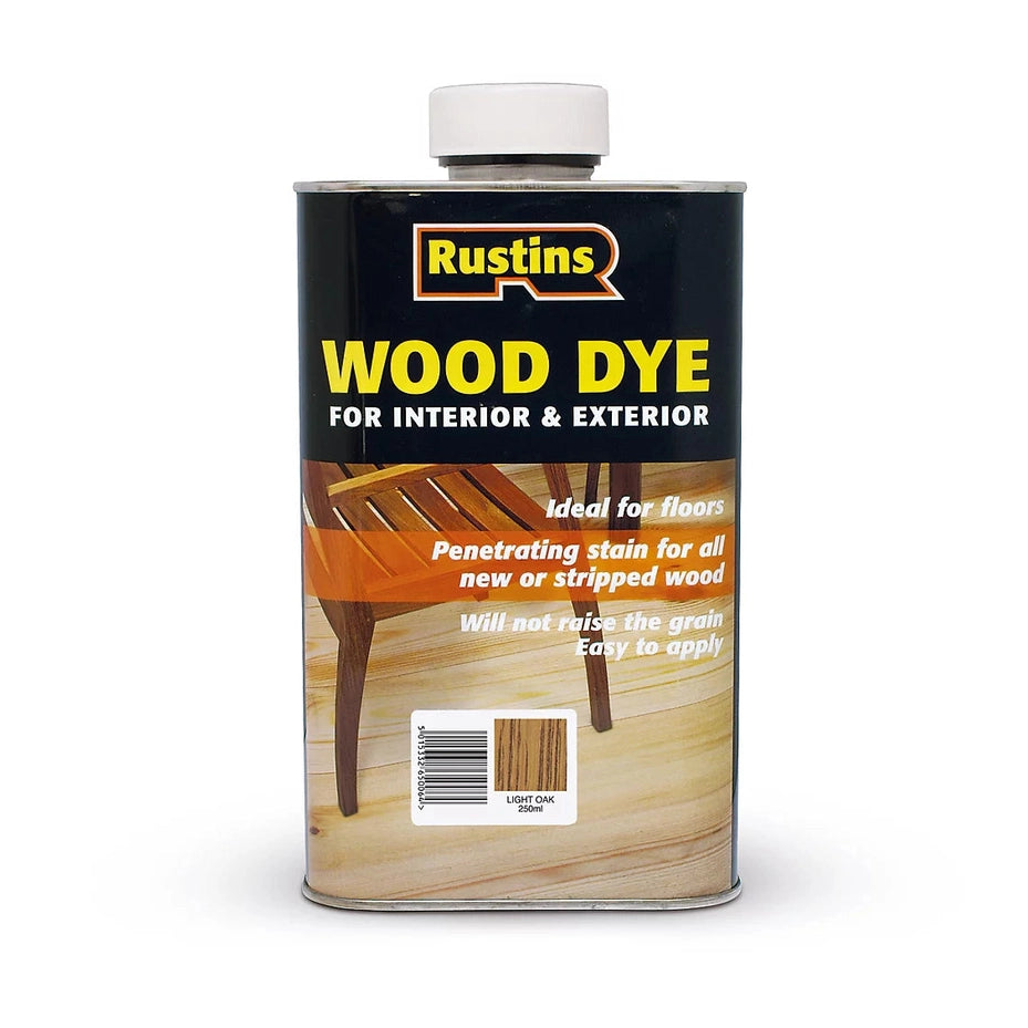 Rustins Interior & Exterior Wood Dye 250ml