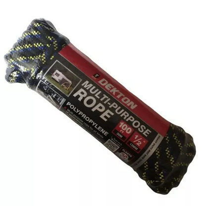 Multi Purpose Polypropylene Rope Black 13mm X 30m