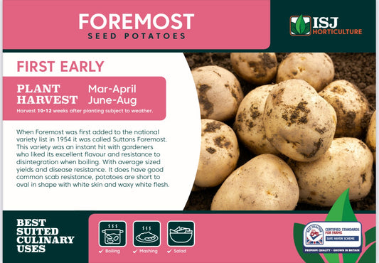 Foremost Seed Potatoes 2kg
