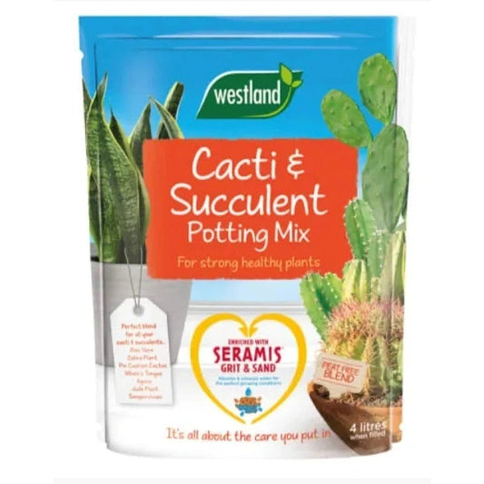 Westland Cacti & Succulent Potting Mix Peat Free 4L